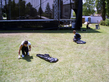 Open Air - Abbau
