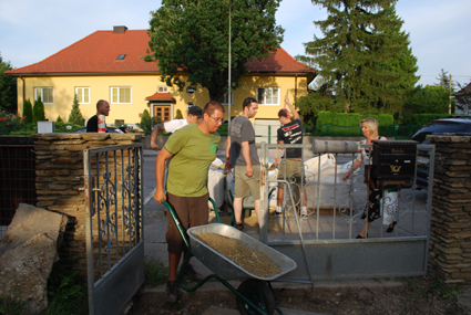 Gartenumbau