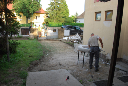 Gartenumbau