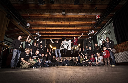 Club Crew Fotoshooting