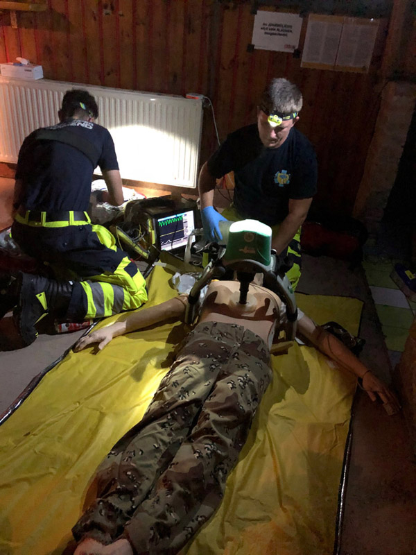 First Responder Übung