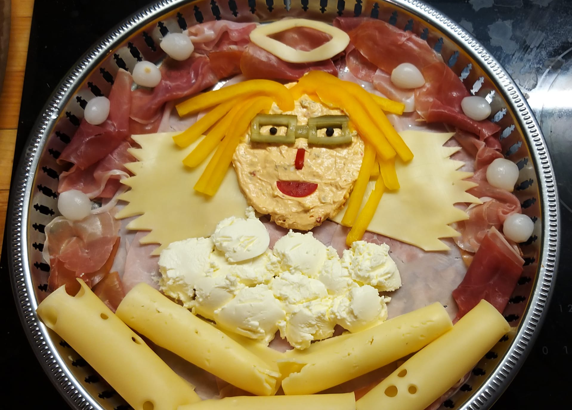 Blonder Engel