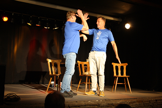 Pepi Hopf und Fredi Jirkal