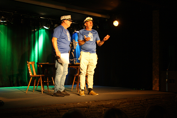 Pepi Hopf und Fredi Jirkal